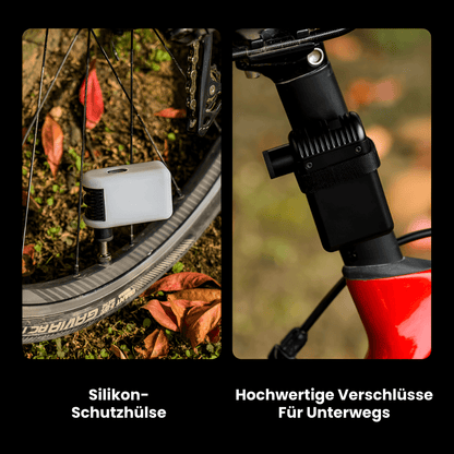 AirBolt™ Hochdruck-Mini-Fahrradpumpe