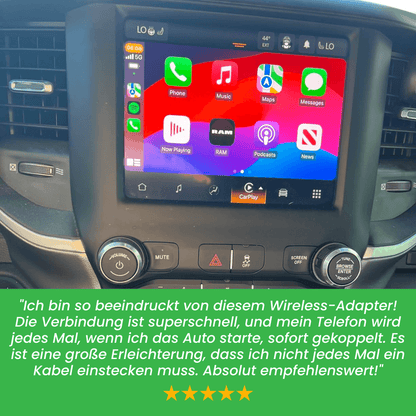 CarLinker™ Drahtloser CarPlay & Android Auto Adapter